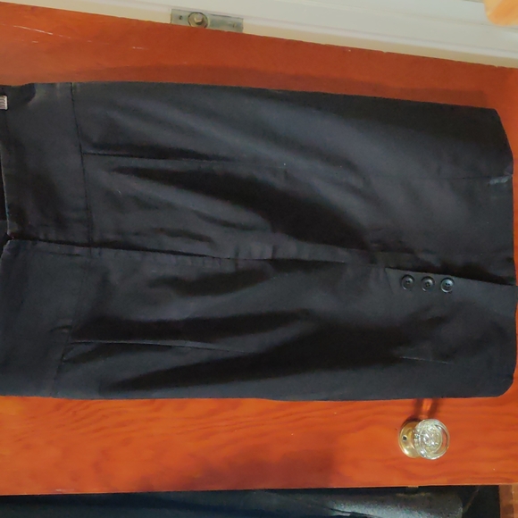 High waisted pencil skirt with button detail - Picture 2 of 3